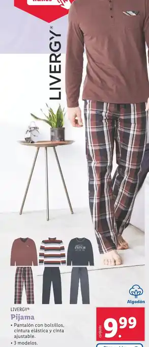 Lidl LIVERGYⓇ Pijama oferta