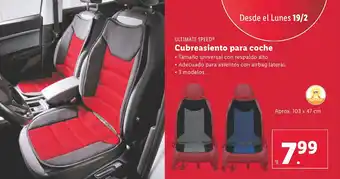 Lidl Cubreasiento para coche oferta