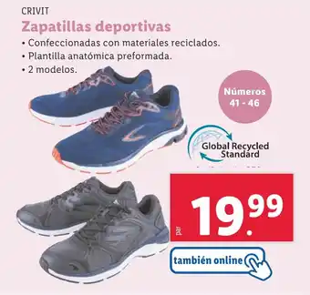 Lidl Zapatillas deportivas oferta