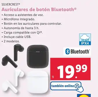 Lidl Auriculares de botón Bluetooth® oferta