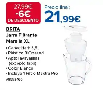 Costco Jarra Filtrante Marella XL oferta