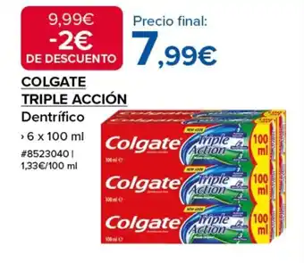 Costco COLGATE TRIPLE ACCIÓN Dentrífico oferta