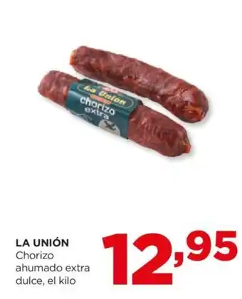 Alimerka LA UNIÓN Chorizo ahumado extra dulce, el kilo oferta