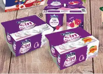 Alimerka KAIKU Yogur 0% sin lactosa con melocotón, oferta