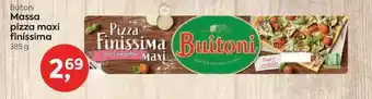 Suma Supermercados Buitoni Massa Pizza Maxi Finíssima 385g oferta