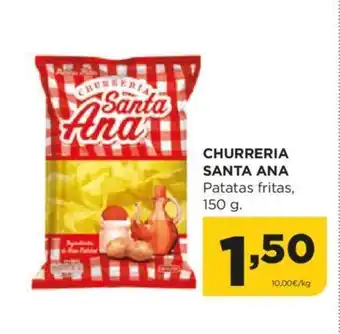 Alimerka CHURRERIA SANTA ANA Patatas fritas, 150 g. oferta
