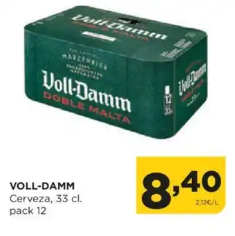 Alimerka VOLL-DAMM Cerveza, 33 cl. pack 12 oferta