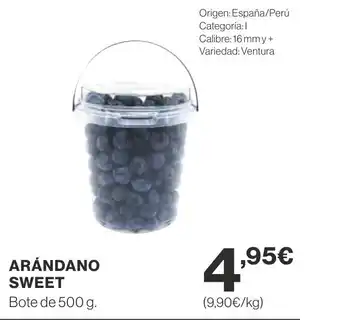 Supercor ARÁNDANO SWEET oferta