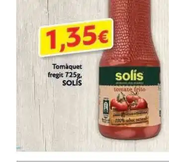Suma Supermercados Tomàquet Fregit Solis 725g oferta
