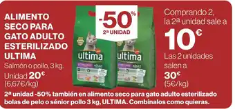 Supercor ALIMENTO SECO PARA GATO ADULTO ESTERILIZADO ULTIMA oferta
