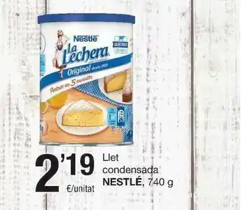 SPAR Fragadis Llet Condensada Nestlé 740g oferta