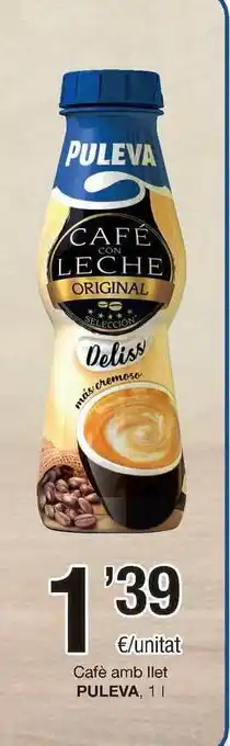 SPAR Fragadis Cafè Amb Llet Puleva 1l oferta
