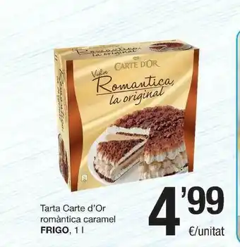 SPAR Fragadis Tarta Carte D'or Romàntica Caramel Frigo 1l oferta