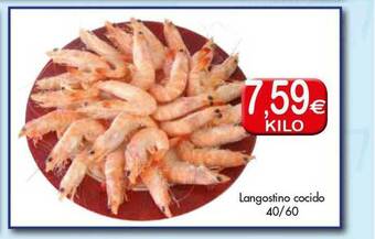 Congelados Copos Langostino Cocido 40 60 oferta