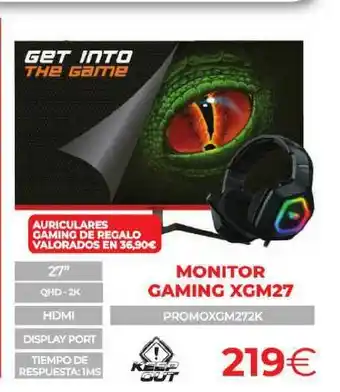 Computer Store Monitor Gamin Xgm27 oferta
