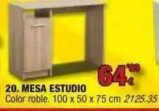 Rapimueble Mesa Estudio Color Roble 2125.35 oferta