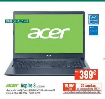 PCBox Acer Aspire 3 oferta