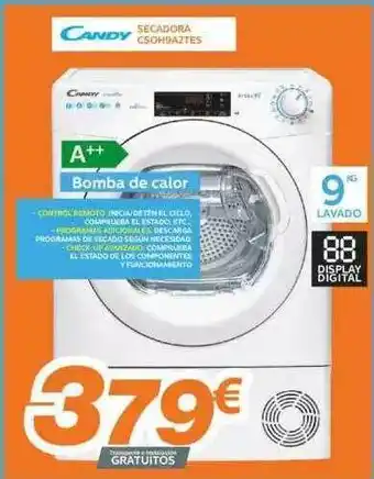 Pascual Martí Candy Secadora C50h9a2tes oferta