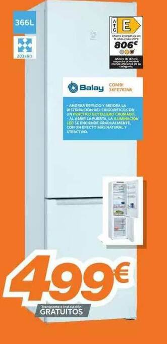 Pascual Martí Balay Combi 3kfe763wi oferta