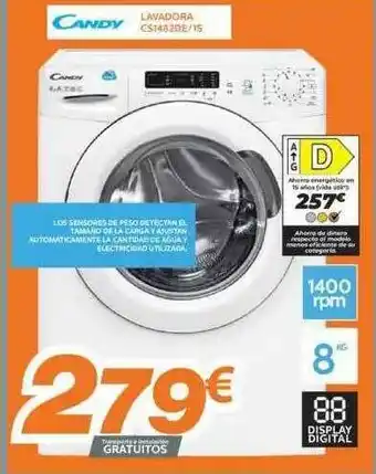 Pascual Martí Candy Lavadora Cs146zde-15 oferta