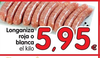 Alimerka Longaniza roja o blanca oferta
