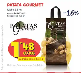 AhorraMas PATATA GOURMET Malla 2,5 kg oferta