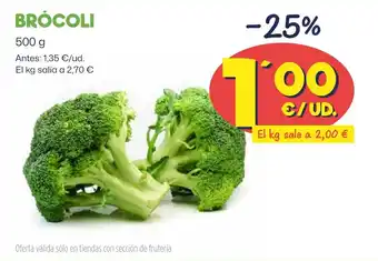 AhorraMas BRÓCOLI oferta