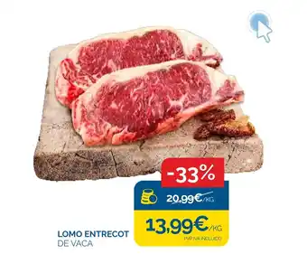 Cash Ecofamilia LOMO ENTRECOT DE VACA oferta
