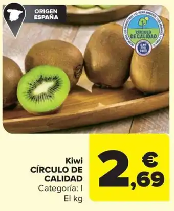Carrefour Market Kiwi CÍRCULO DE CALIDAD oferta