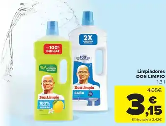 Carrefour Market Limpiadores DON LIMPIO oferta