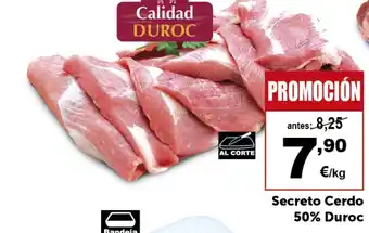 Masymas Secreto Cerdo 50% Duroc oferta