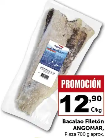 Masymas Bacalao Filetón ANGOMAR, Pieza 700 g aprox. oferta