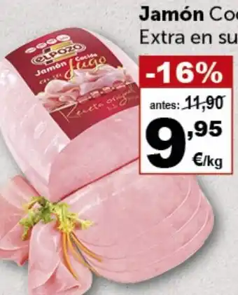 Masymas Jamón Cocido Extra en su Jugo oferta