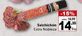 Masymas Salchichón Extra Nobleza oferta