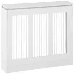 Brico Depôt Cubierta de radiador mdf, acero blanco 90x18x84 cm oferta