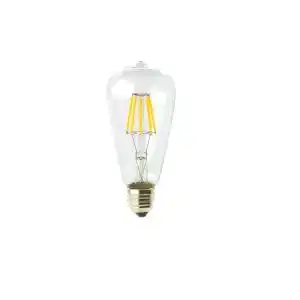 Brico Depôt Bombilla LED st64 filamento E27 6w blanco 2700k oferta