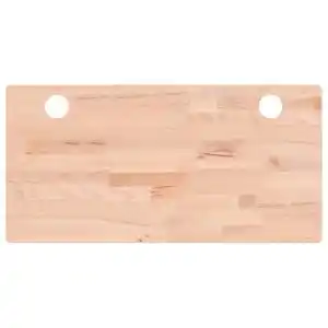 Brico Depôt vidaXL tablero de escritorio madera maciza de haya 80x40x4 cm oferta