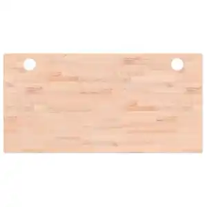 Brico Depôt vidaXL tablero de escritorio madera maciza de haya 100x50x1,5 cm oferta