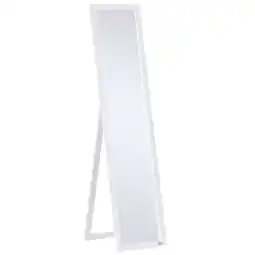 Brico Depôt Espejo de pie mdf, cristal blanco 37x37x154 cm oferta
