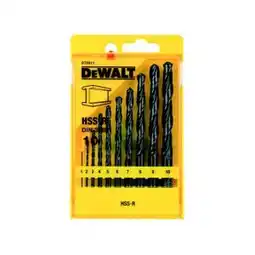 Brico Depôt Caja de 10 brocas para metal dewalt dt5911 oferta