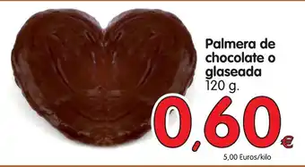 Alimerka Palmera de chocolate o glaseado 120g oferta