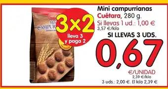 Alimerka Cuétara Mini campurrianas 280g oferta