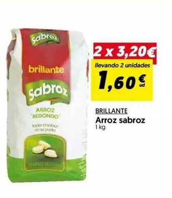 Hiper Usera Brillante Arroz Sabroz 1kg oferta