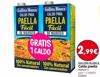 Hiper Usera Gallina Blanca Caldo Paella Marisco oferta