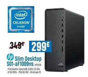 Beep Hp Slim Desktop S01-f1009ns oferta