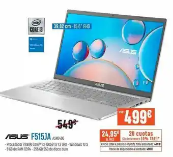 Beep Asus F515ja oferta