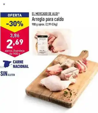 ALDI Arreglo Para Caldo 900g oferta