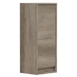 Brico Depôt Armario de baño devin 1 puerta, acabado en color nordik oferta