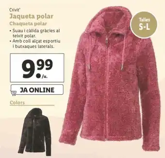 Lidl Crivit Jaqueta polar Chaqueta polar oferta