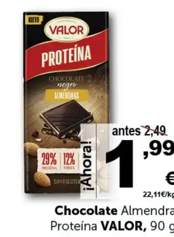 Masymas Chocolate Almendra Proteína VALOR, 90 g oferta